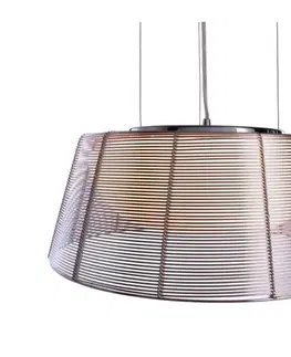 Svietidlá Deko-Light 342031 - Luster na lanku FILO 3xE27/60W/230V pr. 39 cm strieborná 342031