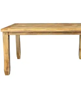 Jedálenské stoly Jedálenský stôl Devi 140x90 indický masív mango