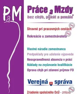 Pracovné právo Práce a Mzdy 8-9/2026 - Stravné, Rekreácie - Kolektív autorov
