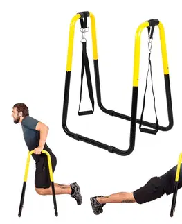 Posilňovacie stroje Viacúčelové bradlá s popruhmi inSPORTline PU1200