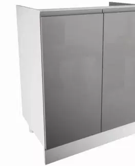 Kuchynské skrinky stojace Skrinka do kuchyne Gardena D60Z grey
