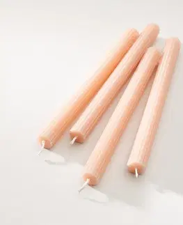 Vianočné dekorácie Sada knôtových sviečok Romance 2x25 cm
