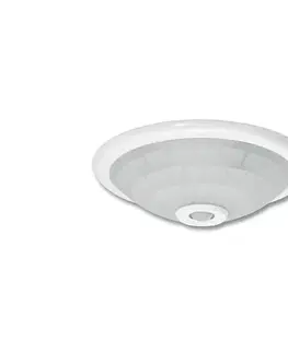 Svietidlá  WHST78-BI - Stropné svietidlo s PIR senzorom VERA 2xE27/60W/230V WHST78-BI