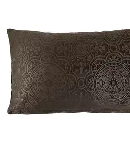 Dekoračné obliečky Obliečka Orient Velvet hnedá 30x50 Merkury Home