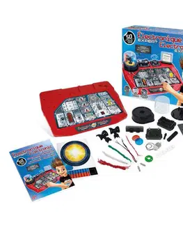 Technické hračky Buki Vedecký set Elektronický expert