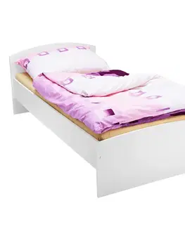 Postele Jednolôžko 343 biela 90x200