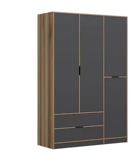 Šatňové skrine Šatníková skriňa Elina - 8163