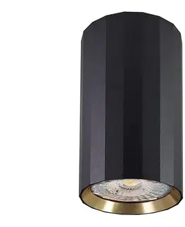 Svietidlá  Bodové svietidlo NICEA 1xGU10/10W/230V čierna 323408