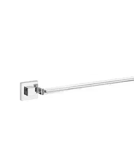 Svietidlá WENKO 22684100-Držiak uterákov VACUUM-LOC QUADRO ED 60,5x6 cm strieborná/lesk. chróm 22684100