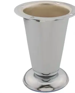 Nábytkové nohy a pätky Nábytková noha D-780 chróm STAHL