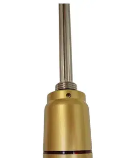 Radiátory do kúpeľne OLSEN SPA - Vykurovacia tyč s termostatom - Farba vykurovacie tyče - Mosadz, Výkon vykurovacie tyče - 900 W RADPST414