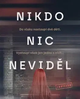 Detektívky, trilery, horory Nikdo nic neviděl - Andrea Mara,Přemysl David