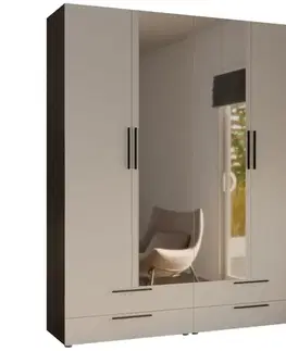 Šatníkové skrine Skriňa Moduklix Set 21 Biela/ Dub Cabezone