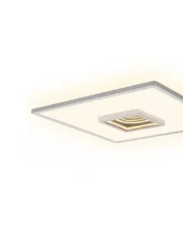 Svietidlá Briloner 3848014 - LED stropné svietidlo TORO LED/18W/230V 42x42 cm matný chróm 3848014