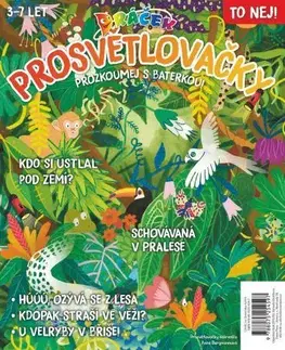 Pre deti a mládež - ostatné Dráček speciál - Prosvětlovačky: Džungle & to nej! - Anna Bergmannová