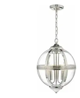 Svietidlá Där Lighting Där Lighting VAN0338 - Luster na reťazi VANESSA 3xE14/40W/230V lesklý chróm VAN0338