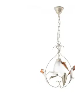 Svietidlá ONLI - Luster na reťazi LUCREZIA 1xE14/6W/230V bronzová 4722/ARP