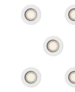 Svietidlá Philips - Sada 5 ks podhľadových svietidiel PERIDOT 1xGU10/7W/230V biela 872110303713800