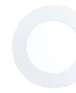 LED osvetlenie Eglo 98793 - LED RGBW stropné podhľadové svietidlo FUEVA-CW LED/20W/230V priemer 12 cm IP64 biela 98793
