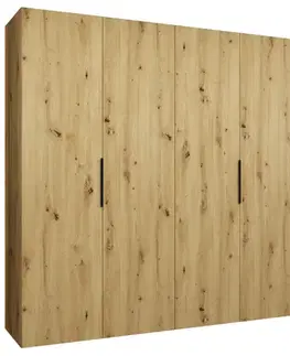 Šatníkové skrine Skriňa Marbella I 250 artisan čierna