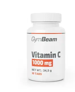 Vitamín C GymBeam Vitamín C 1000 mg 30 tab. bez príchute