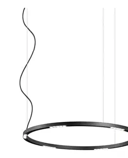 Svietidlá Redo 01-2207 - LED Luster na lanku UNION LED/50W/230V 3000K pr. 90 cm čierna 01-2207