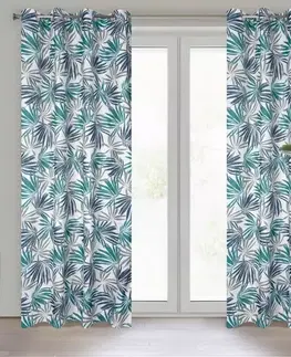 Závesy do spálne Záves ELINA 140X250 na priechodkách 389847