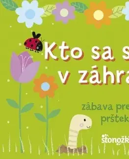 Leporelá, krabičky, puzzle knihy Kto sa skrýva v záhrade?