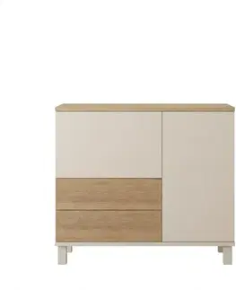 Komody a skrinky ROMA komoda na nožičkách 2S, sepet/coast
