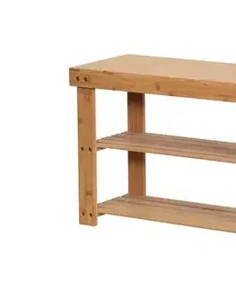 Botníky RAMAS otvorený botník, prírodný bambus