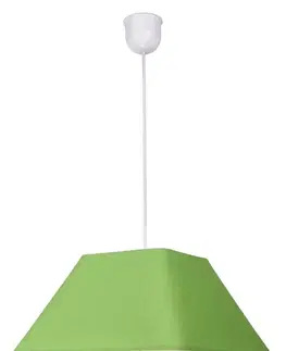 Stropná svetla Výpredaj zelenej závesnej stropnej lampy Robin e27