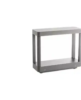 Záhradné lampy Redo 90580 - LED vonkajšie svietidlo WAKE LED/8W/230V 3000K 20 cm IP65 antracit 90580