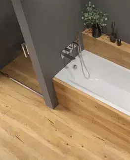 Vane Obdĺžniková vaňa SAT Mika Plus 160x70 cm akrylát ľavá aj pravá SATMIKA1600PLUS SATMIKA1600PLUS