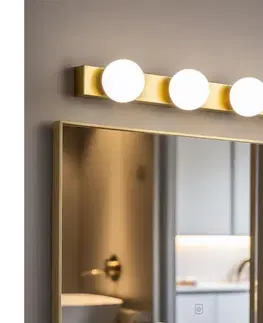 Svietidlá BRILAGI - LED kúpeľňové osvetlenie zrkadla HOLLYWOOD 4xLED/3W/230V IP44 zlaté FG-M1-C22-4-GLD