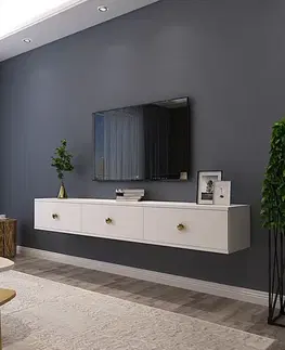 TV stolíky TV stolík Zuzu 180 - White