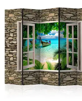 Paravány Paraván Tropical Beach Dekorhome