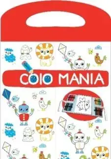 Pre deti a mládež - ostatné Omalovánka Colomania červená