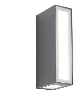 LED osvetlenie Redo 90114 - LED Vonkajšie nástenné svietidlo IVAR LED/7,6W/230V IP54 antracit 90114