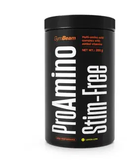 Komplexné aminokyseliny GymBeam ProAMINO stim-free citrón limetka