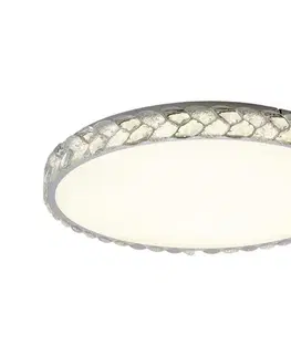 Svietidlá LUXERA  - LED stropné svietidlo LARUNA LED/85W/230V pr. 80 cm matný chróm 