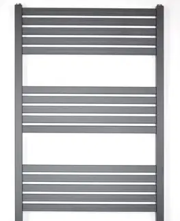 Radiátory do kúpeľne Radiátor kombinovaný SAT KH 120x45 cm čierna matná SATRAKH4501200BL SATRAKH4501200BL