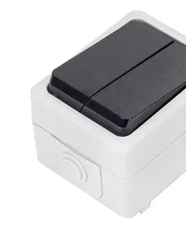 Predlžovacie káble  B.V.  - Domový spínač pre striedavý prúd 250 V/10 A IP54 B20101NRP