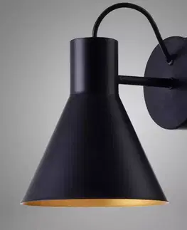 Lampy do obývačky More Svietniková lampa 1x40w E27 Čierna matná