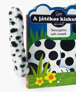Leporelá, krabičky, puzzle knihy A játékos kiskutya - Simogatós esti mesék - Katalin Bogos,Rebecca Weerasekera