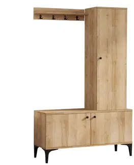Predsieňové zostavy RIFT predsieňová zostava, dub / čierna