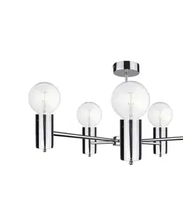 Svietidlá  Luster na tyči ARD 5xE27/60W/230V lesklý chróm 1718/22