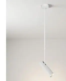 Svietidlá BRILAGI - Luster na tyči SELE 1xGU10/30W/230V biela WO-TELE-01-WHT-OEM