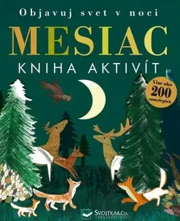 Nalepovačky, vystrihovačky, skladačky Mesiac - Kniha aktivít - Kolektív autorov