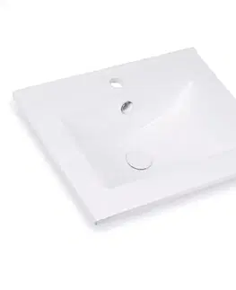 Umývadlá Elvisia Umývadlo MORA | biely lesk 60 cm