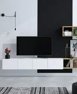 Konferenčné stolíky Televízna stena Pia White and Oak